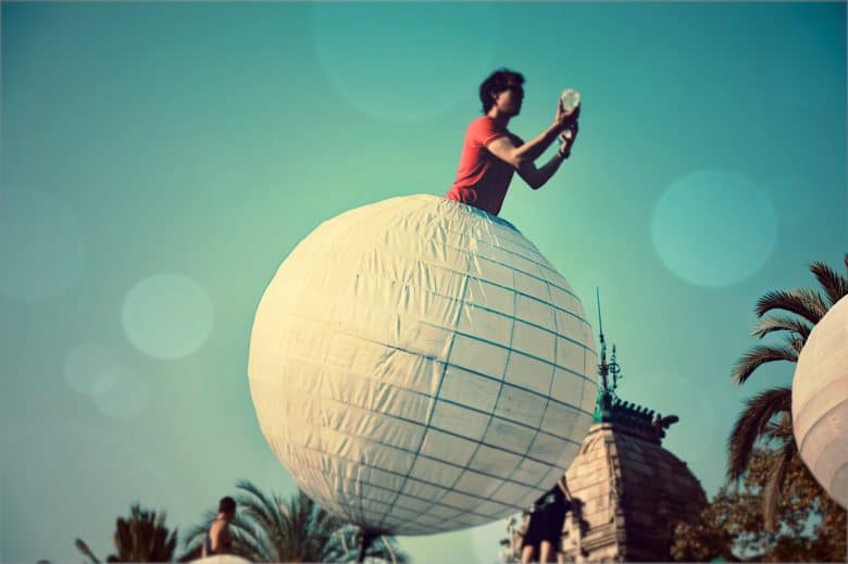 Is this gentleman about to share a password using AirDrop?