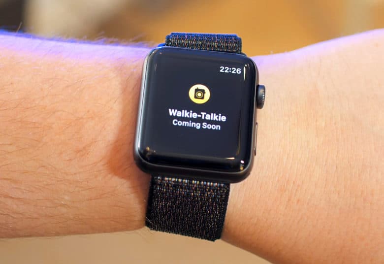 Unfortunately, the Walkie-Talkie feature isn't up and running in the first build of watchOS 5.