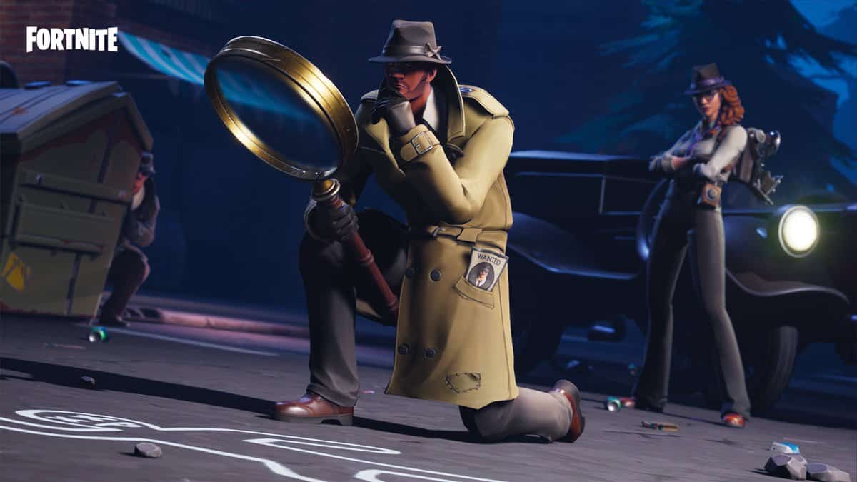 Fortnite Hardboiled set