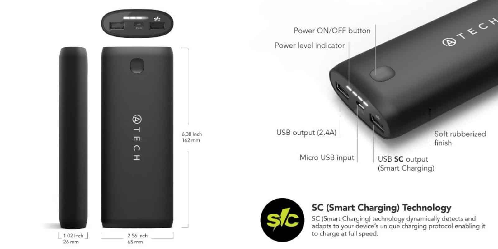This compact portable battery sports massive capacity and a bunch of safety features.