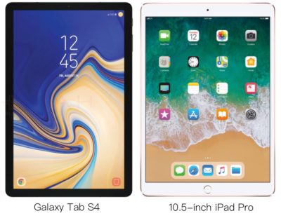 Galaxy Tab S4 vs iPad Pro