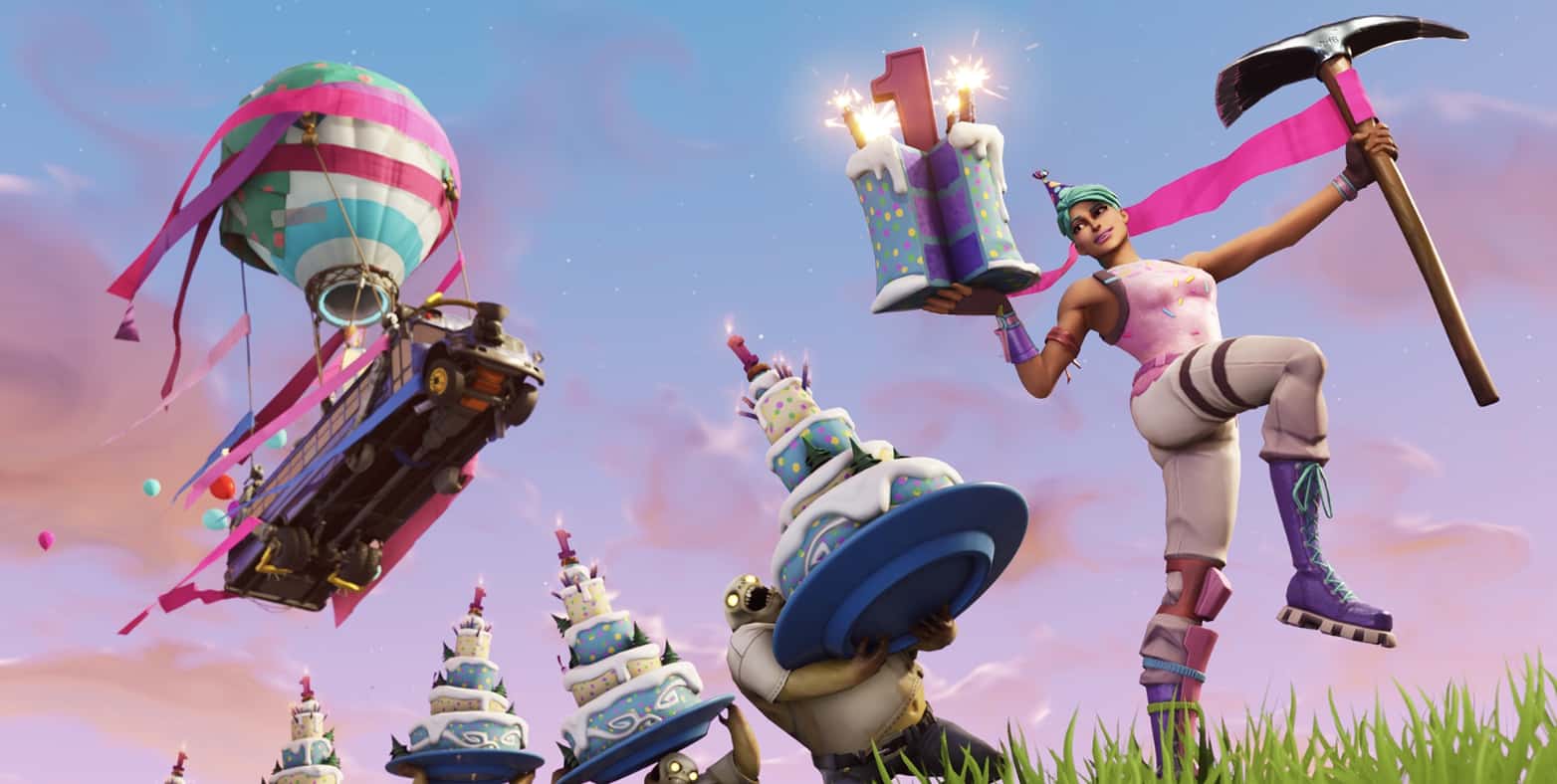 Fortnite first birthday