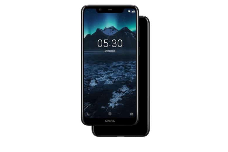 Nokia X5 iPhone X clone