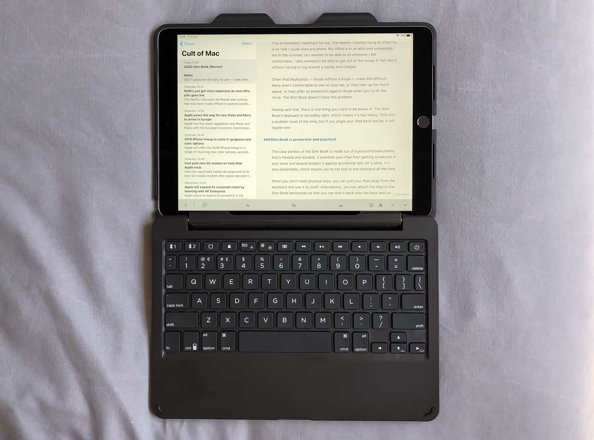 ZAGG Slim Book for iPad Pro