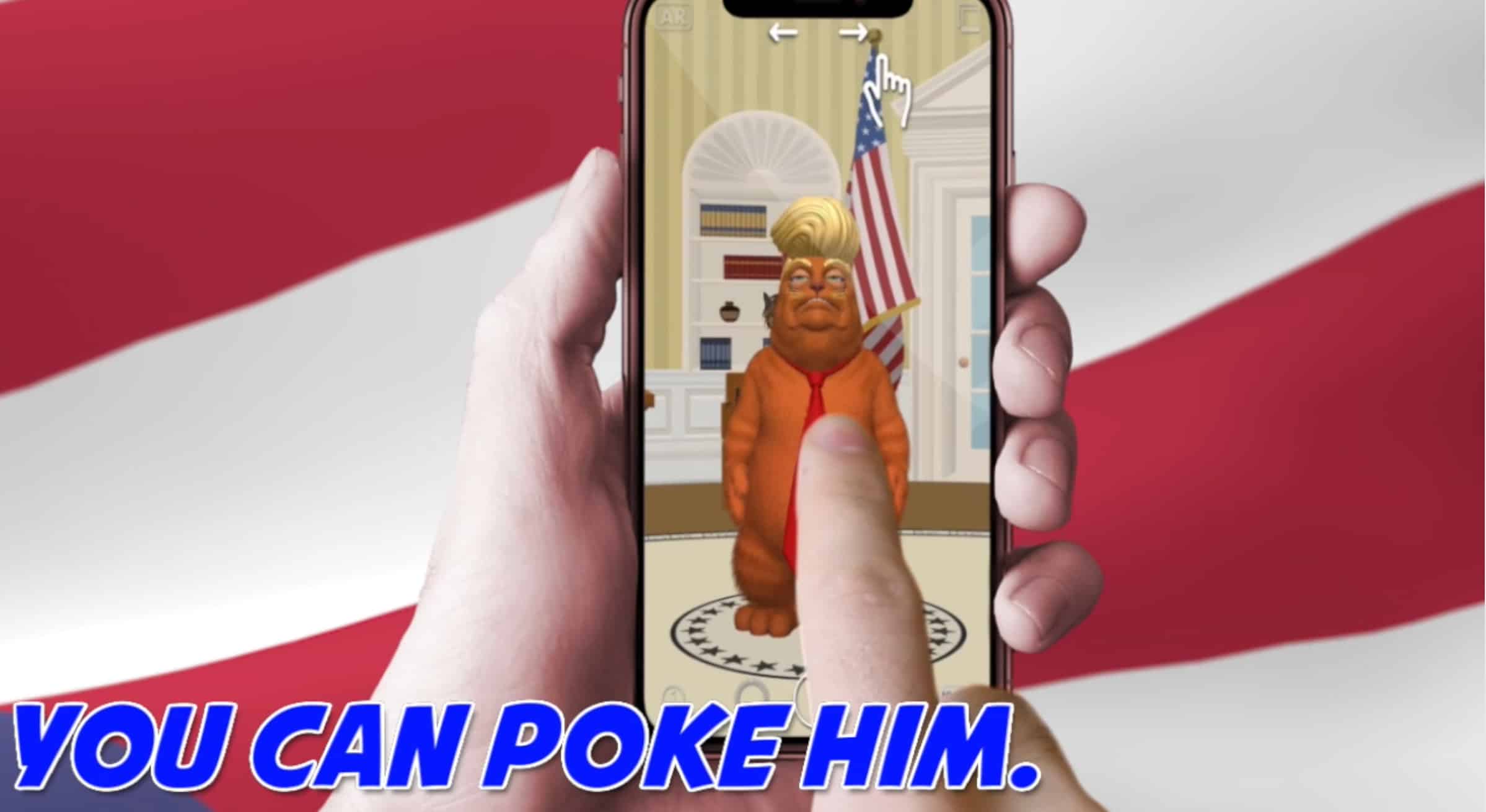 George Takei's new House of Cats apps shreds President Trump.
