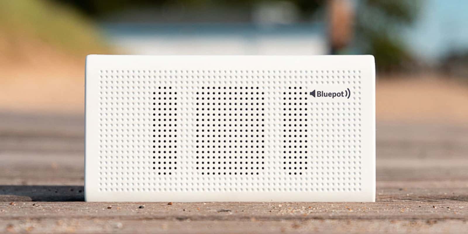 This slim Bluetooth speaker does double duty as a high capacity portable battery.