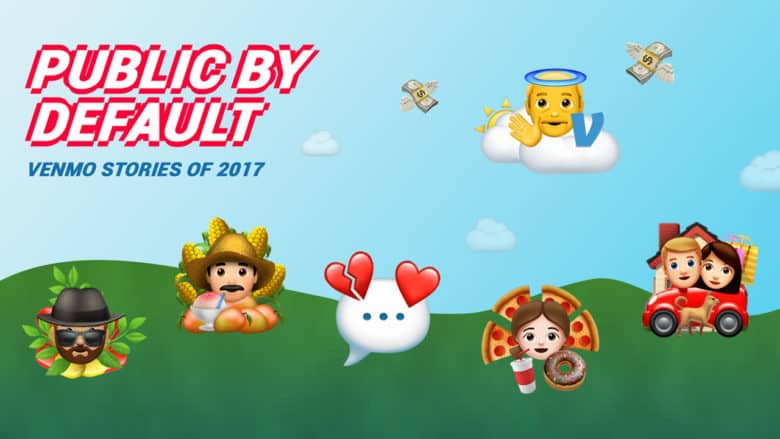 The website Public by Default highlights the weak privacy of Venmo.