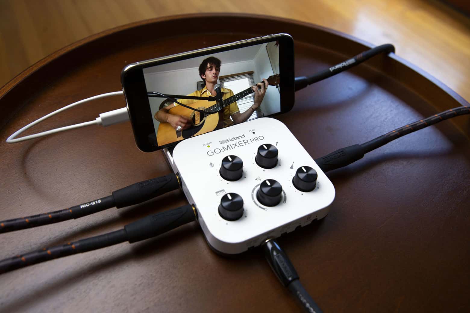 Gig on the go with Roland Go Mixer Pro, an awesome iPhone mixer Cult
