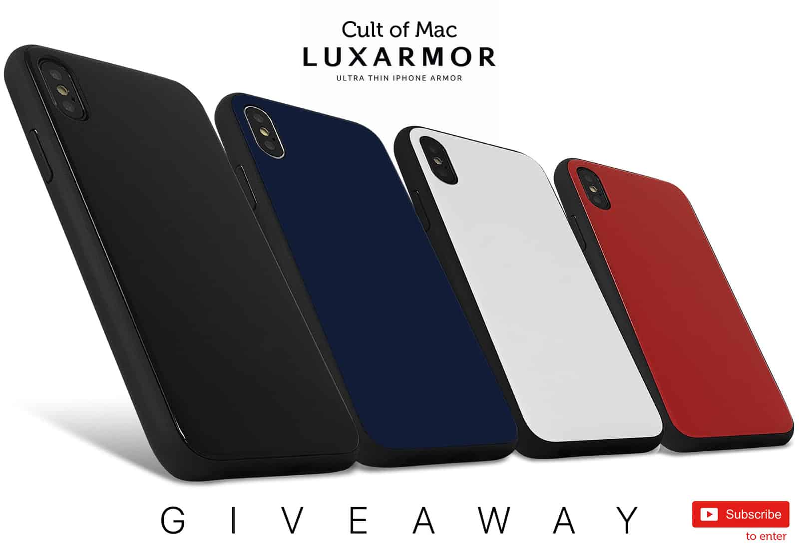 iPhone X Case giveaway