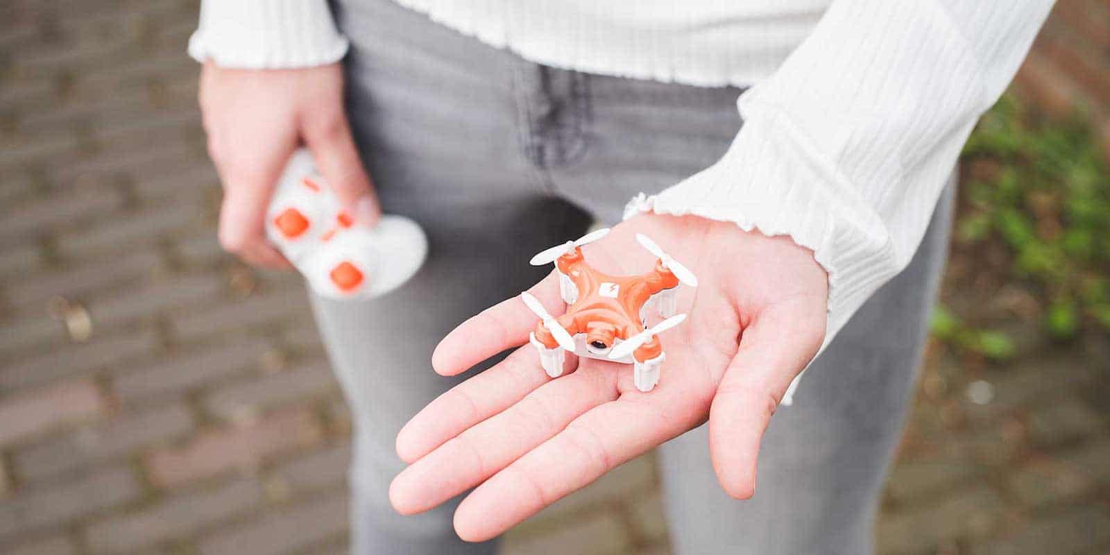Take to the skies from your picnic blanket with this user friendly, super tiny drone.