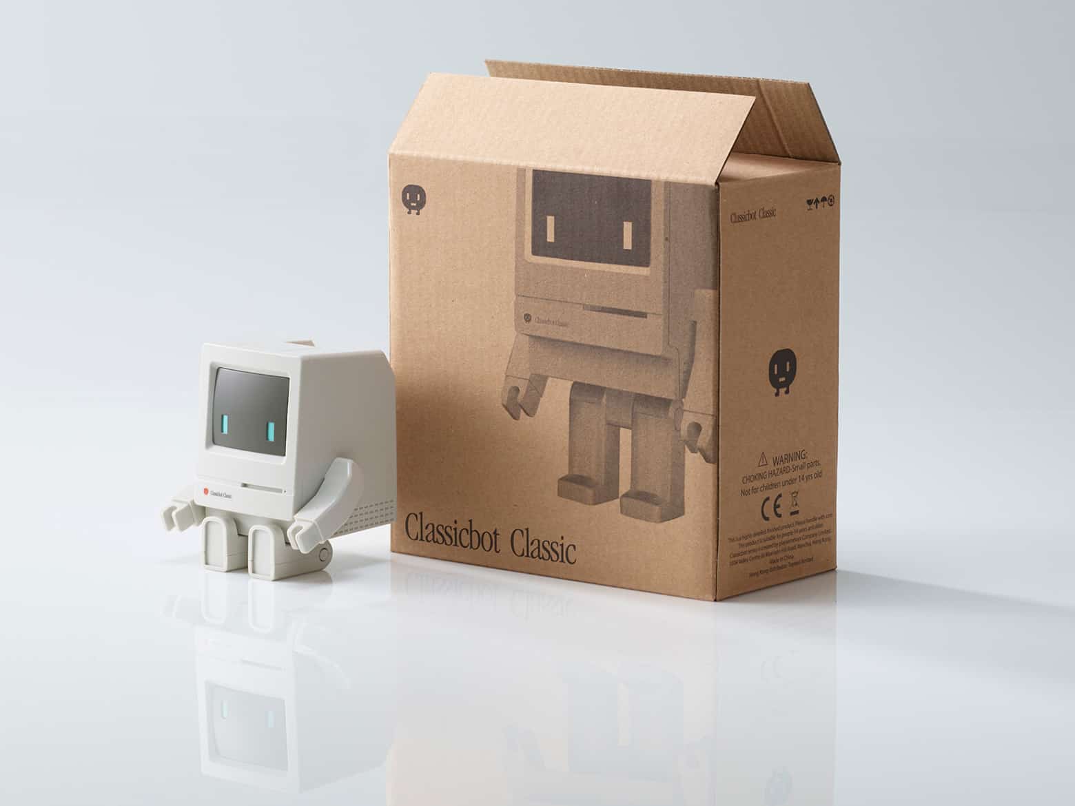 Vintage Apple devices and icons inspire Classicbot line of toy robots