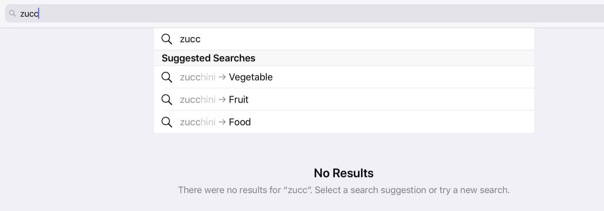 Zucchini as fruit?!