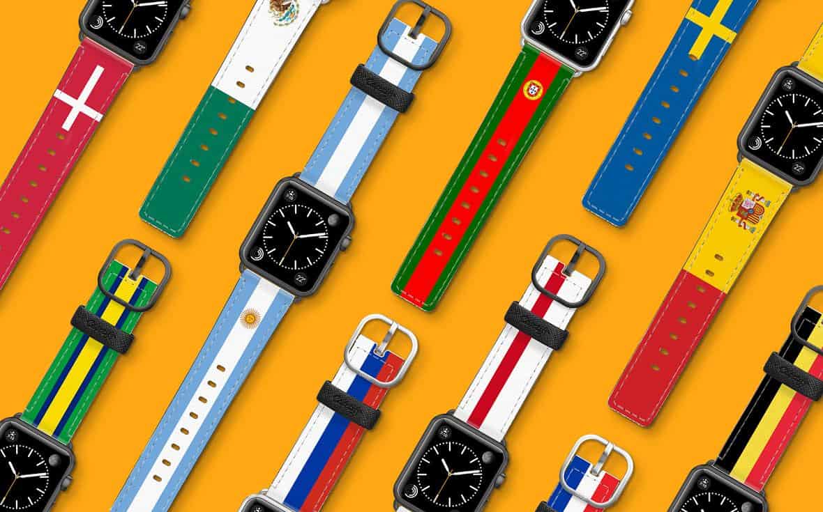 These World Cup-inspired Apple Watch bands are a real score