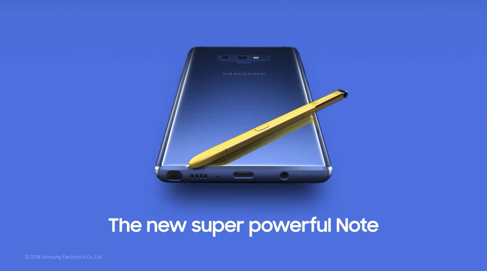 Samsung leaks Galaxy Note 9 early
