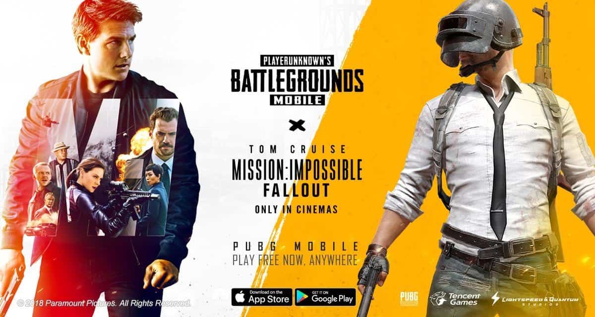 PUBG Mobile teams with Mission: Impossible - Fallout