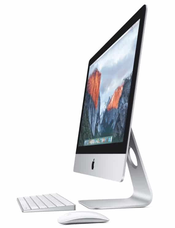 An iMac is as powerful as a good macOS laptop but for much less money.