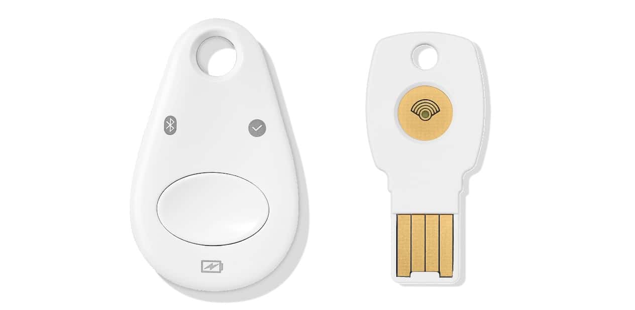 There are two Titan Security Keys, one Bluetooth and the other USB.