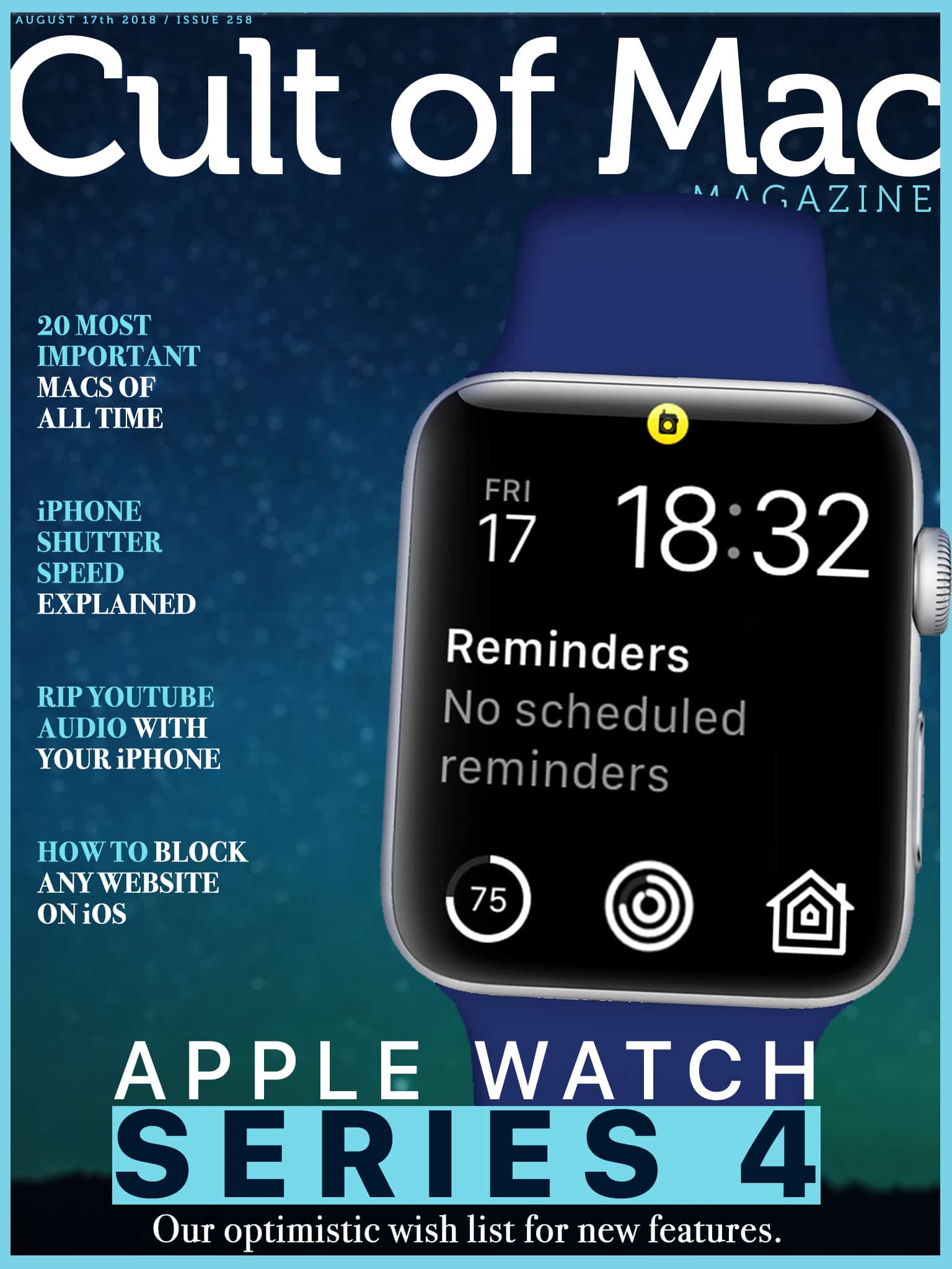 Estructuralmente Descomponer Criticar Cult of Mac Magazine: Our Apple Watch Series 4 wish list, and more!