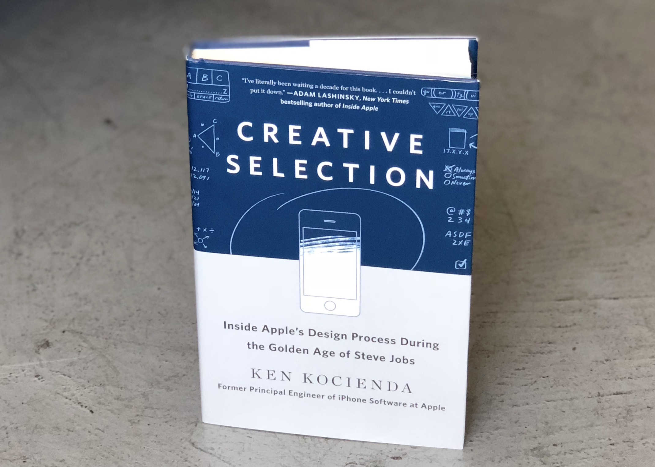 Ken Kocienda's book Creative Selection is an insider's account of how Apple makes great software.