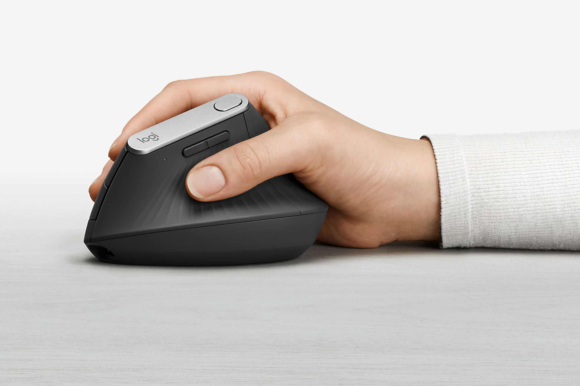 The Logitech MX Vertical ergonomic mouse is here to save your wrist.