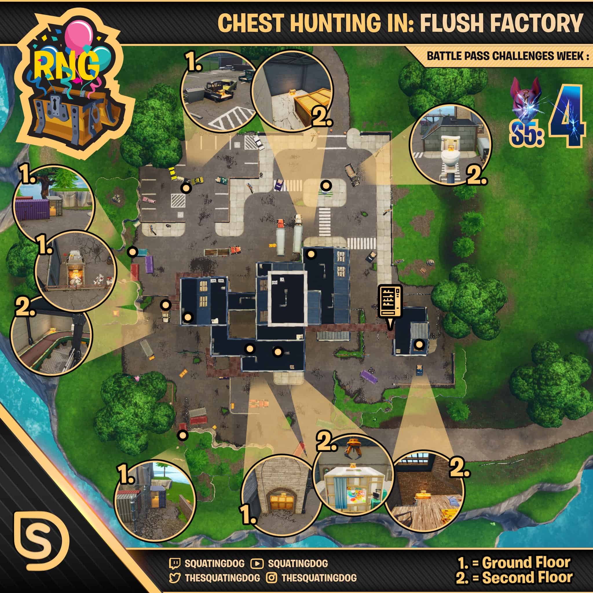 chest spawns in Flush Factory