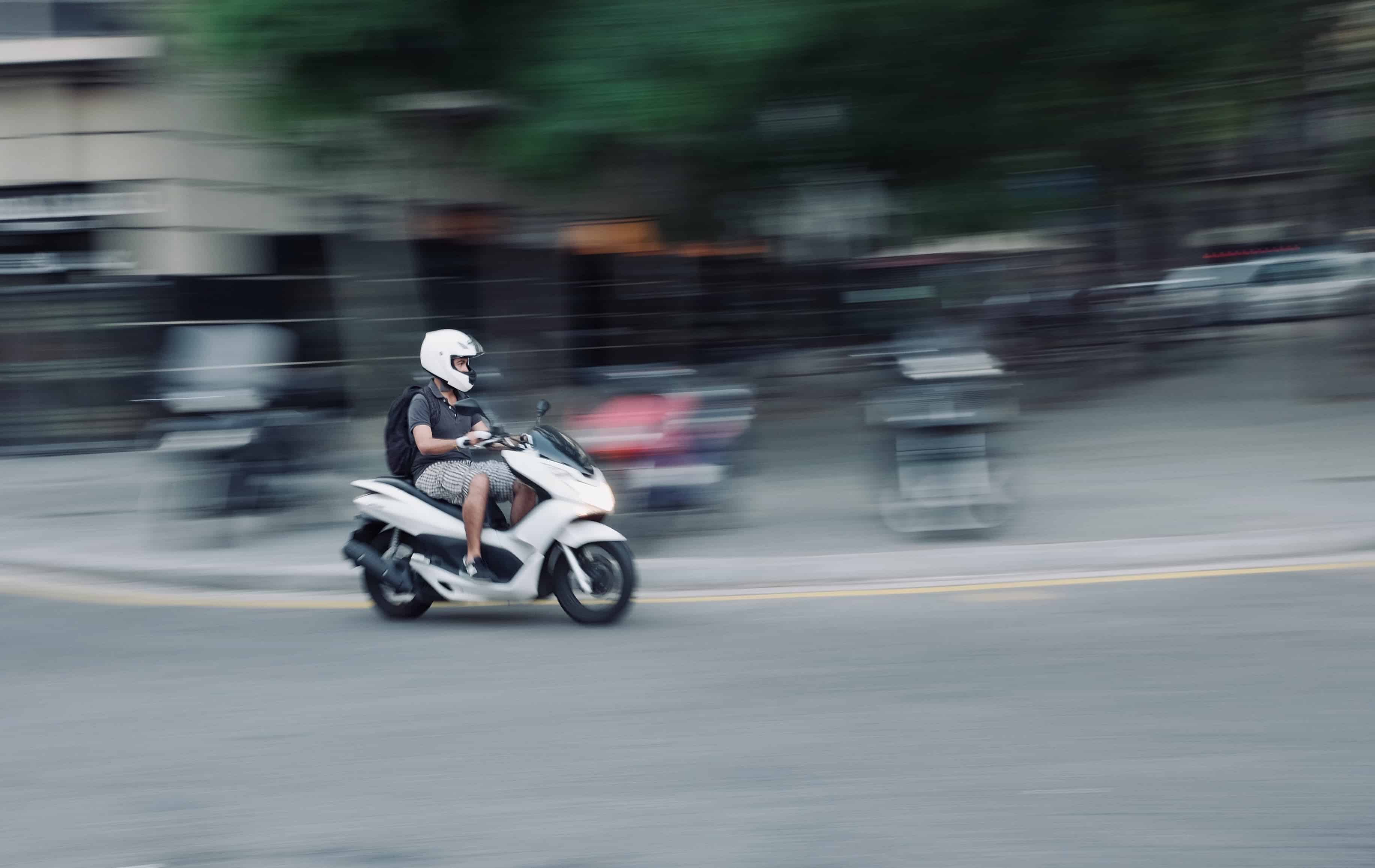 Panning lets you keep the moving subject sharp, while blurring the background.