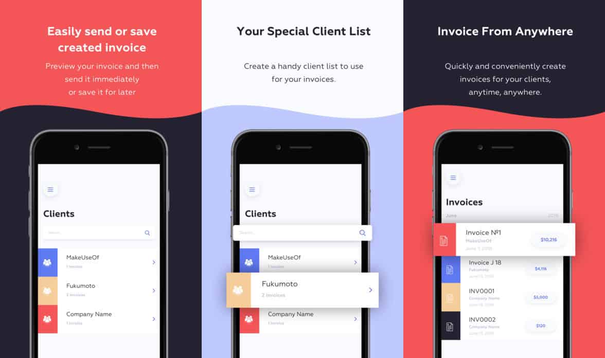 Invoice Mini isn't bad.
