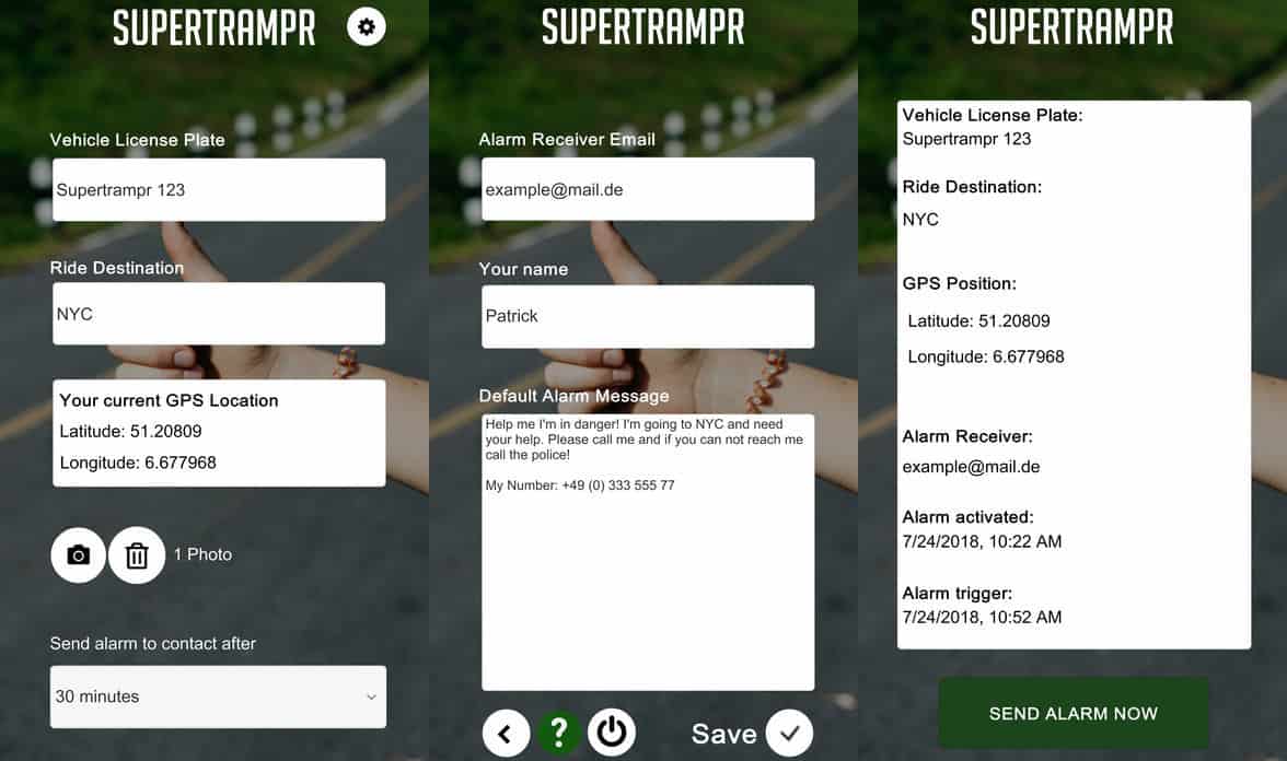 I'm sure drivers will be super happy about having their details shared like this.