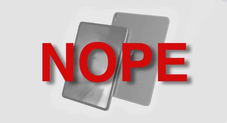 The much-rumored 2018 iPad Pro models didn't appear at today's Apple press event.