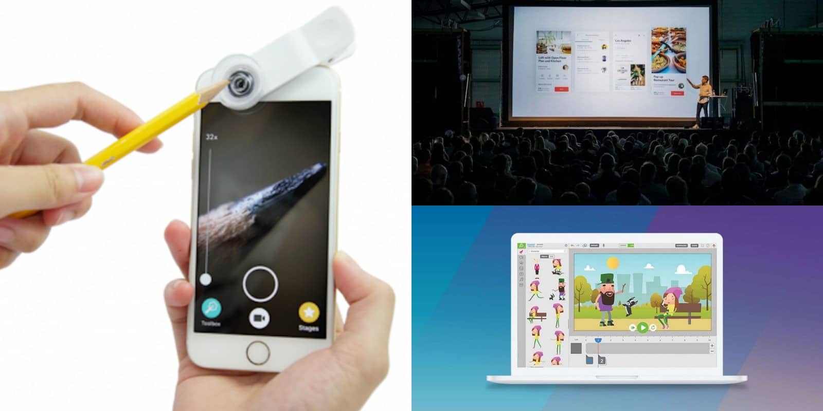 We've rounded up some great Labor Day deals on iPhone microscopes, animation editors, and more.