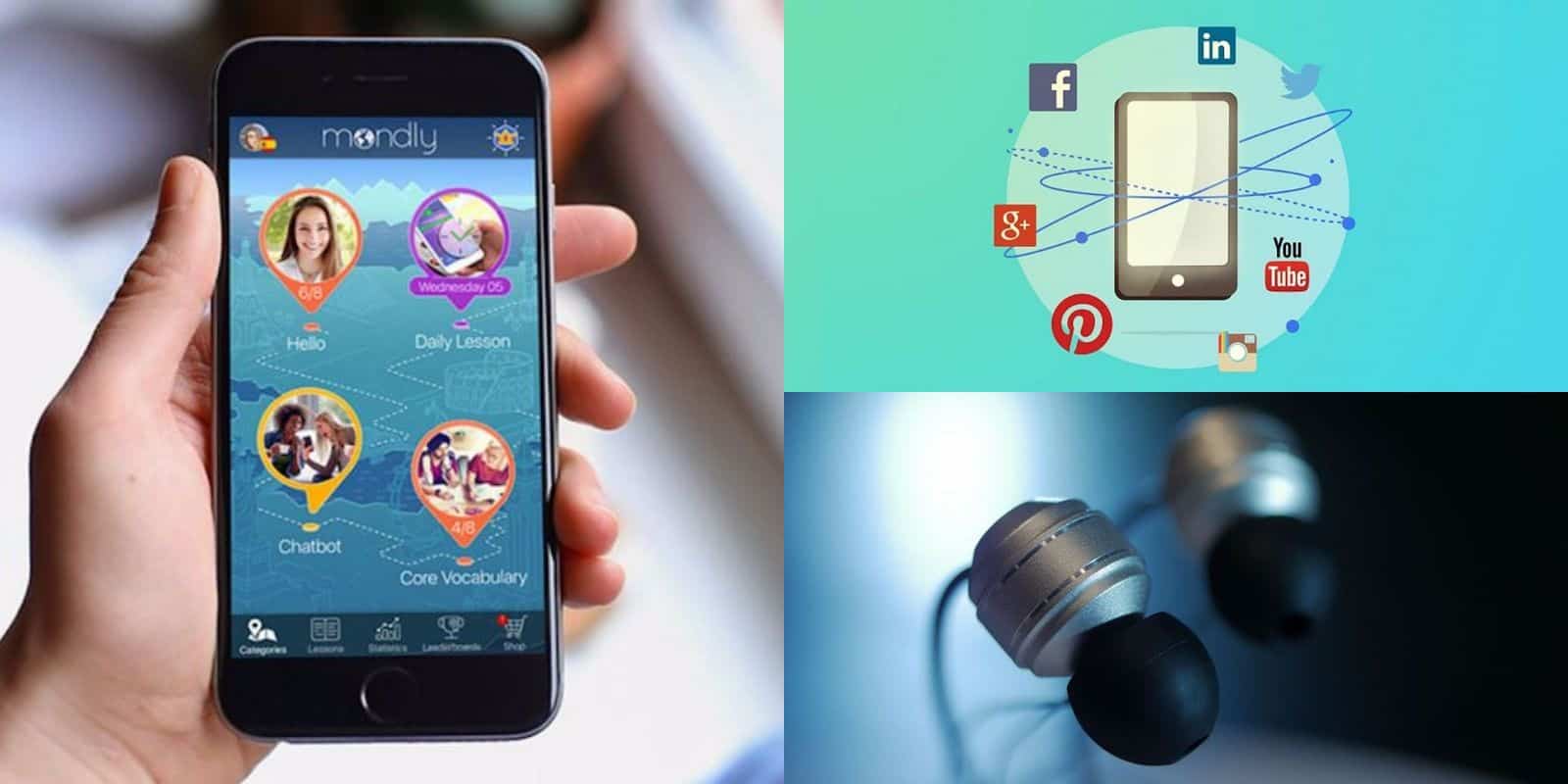 Spend this Labor Day grooving to surround sound earbuds, learning a new language, or mastering online marketing.