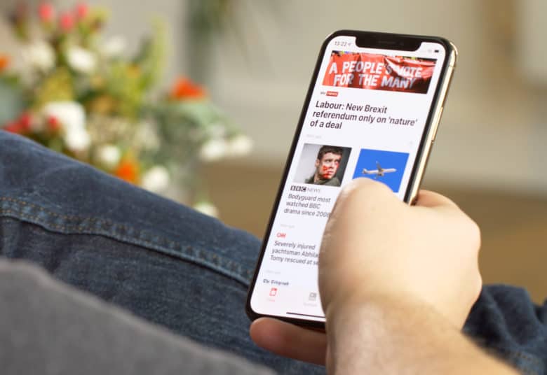 iPhone XS crazy performance means speed at your fingertips.