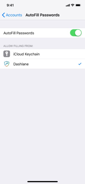 Dashlane Password Manager now integrates with the system keychain.