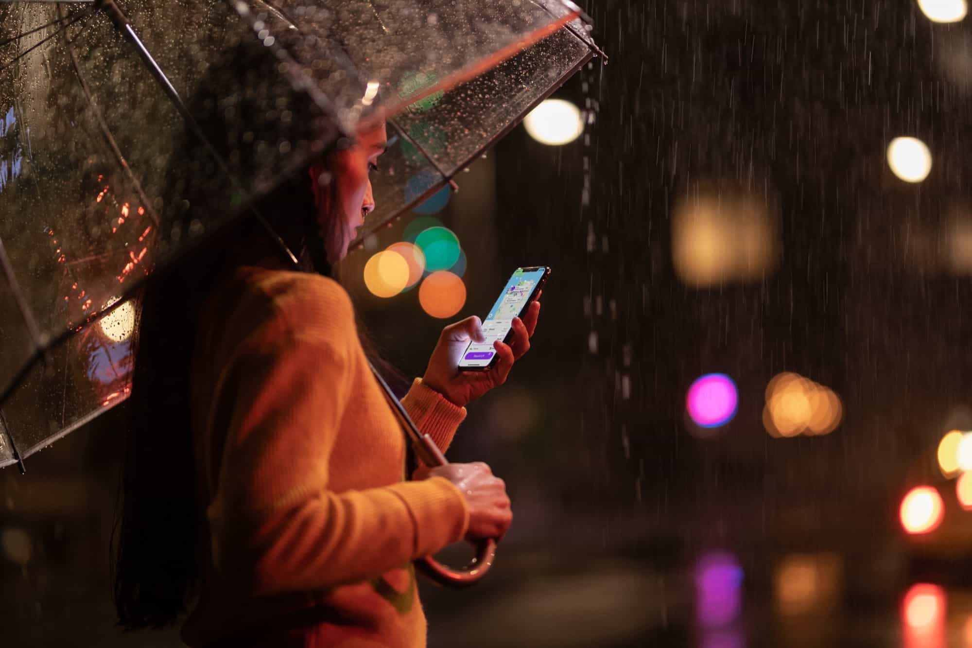 Any of the new iPhones can handle the worst rainstorm.