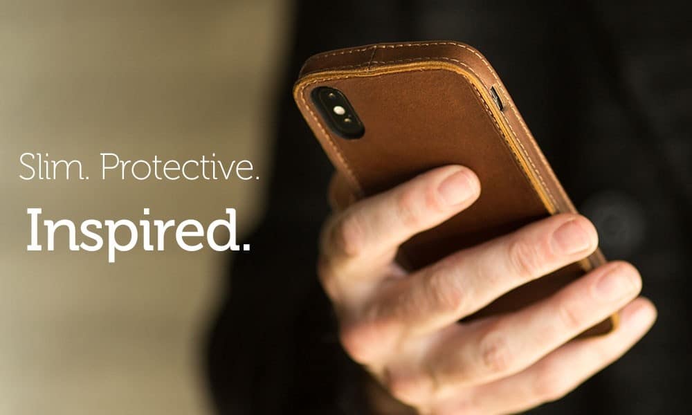 The Pad & Quill Traveler leather case will come in versions for all new 2018 iPhones.