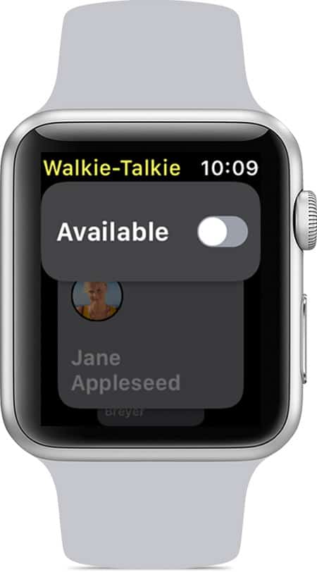 You can opt out of live Walkie-Talkie messages whenever you like.