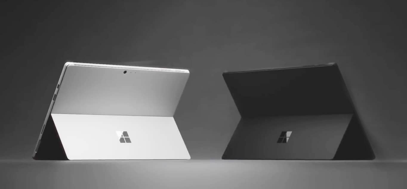 One of the major changes in the Surface Pro 6 is it comes in black. Woo.
