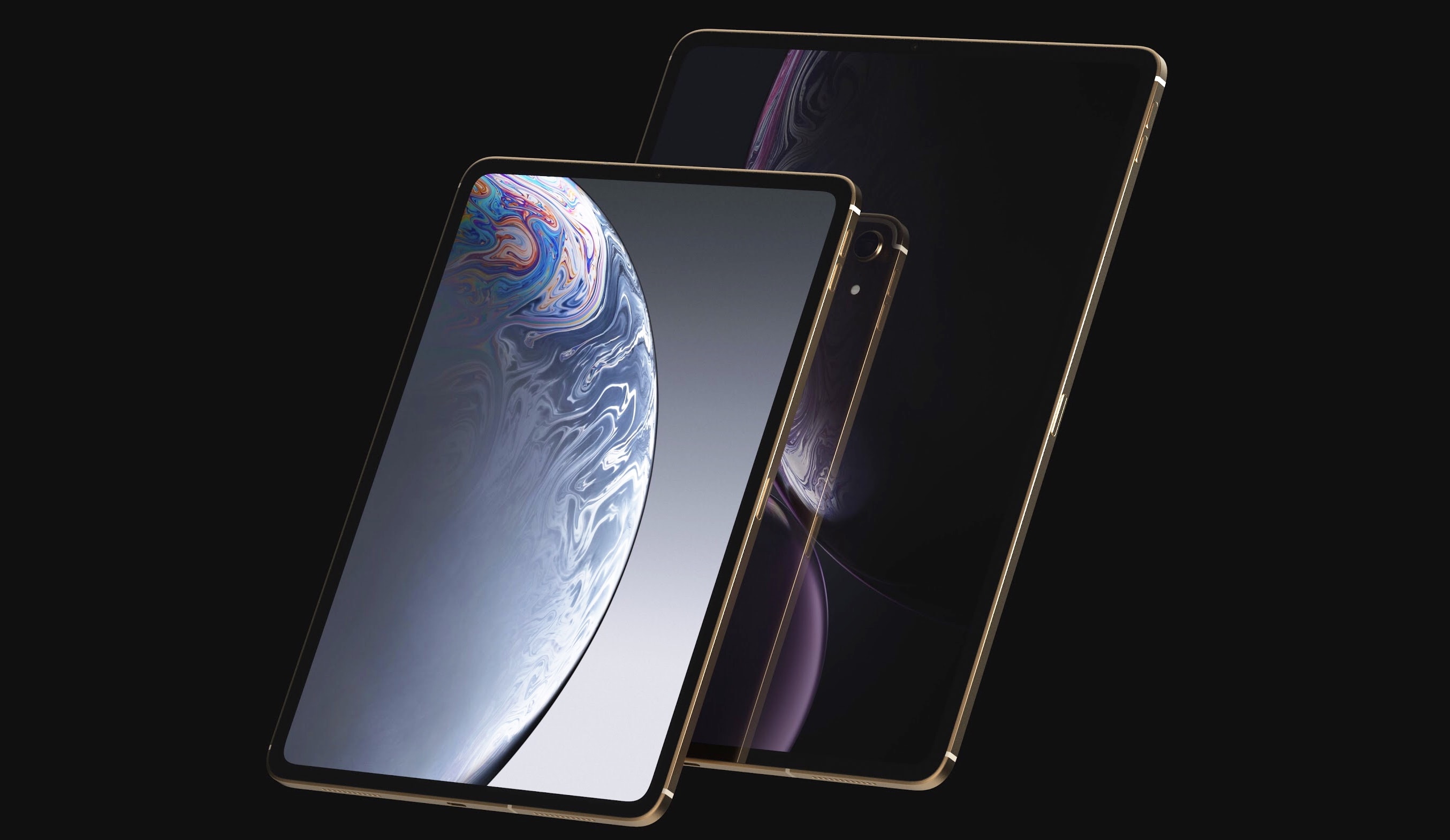 The 2018 iPad Pro has supposedly been redesigned without without the Home button. And without a Lightning port too.