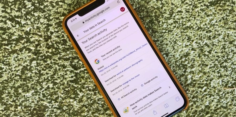 With just a couple of taps you can erase your Google search history.