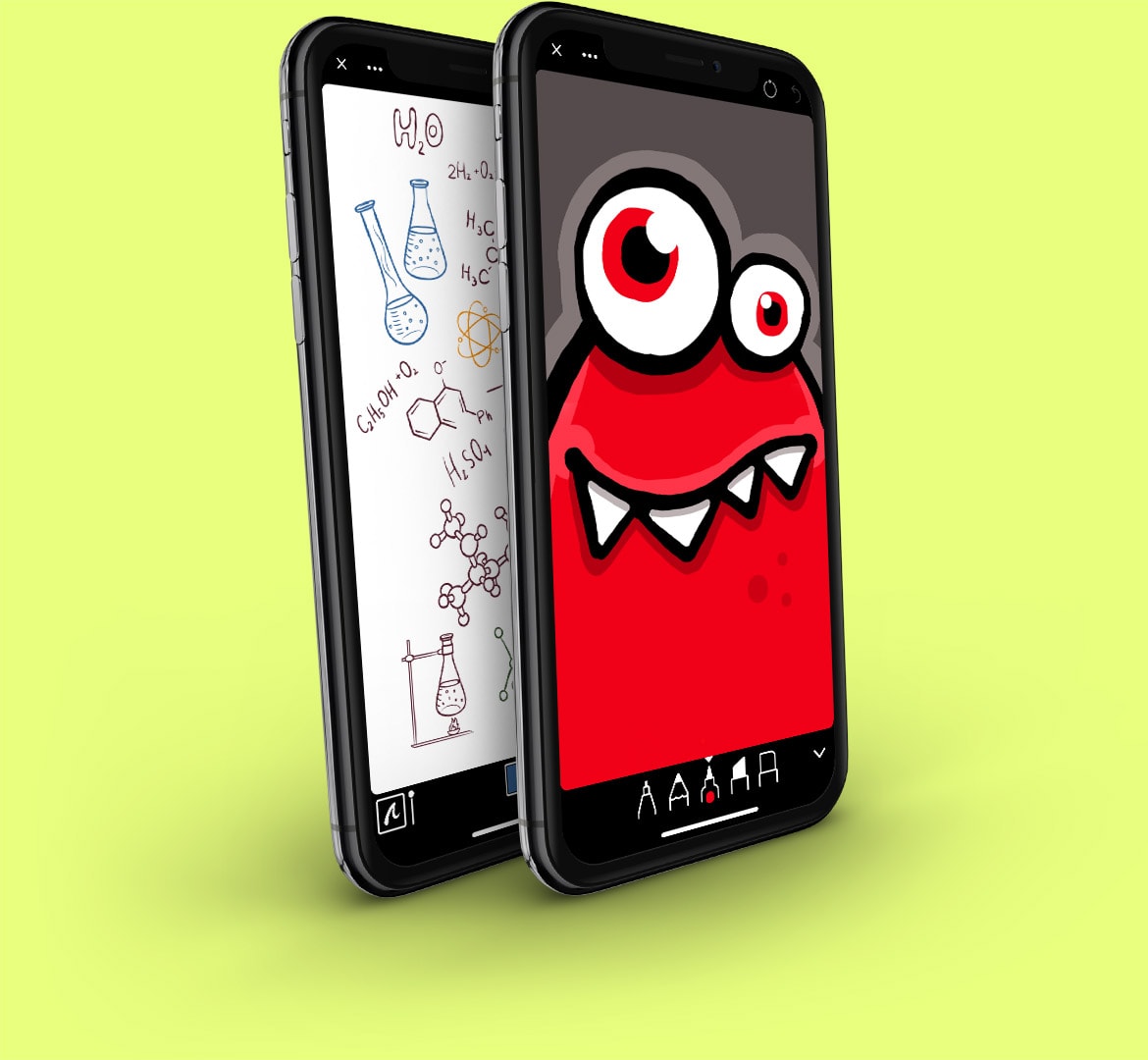The Linea Go iPhone drawing app puts power at your fingertip. So cute!