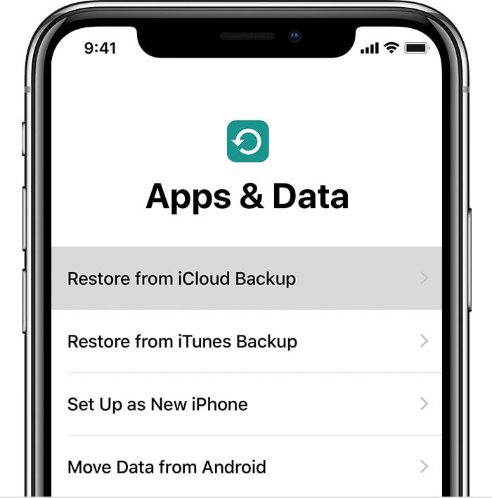 Restoring iPhone XR from backup is the most seamless way to update. 