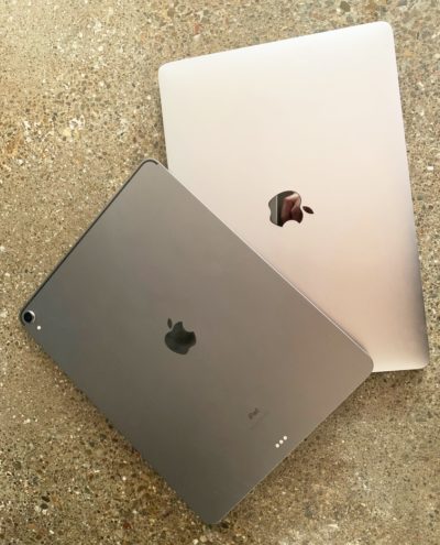 An iPad Pro and a MacBook even look a lot alike.