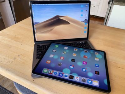 A MacBook has capabilities a 2018 iPad Pro does not.