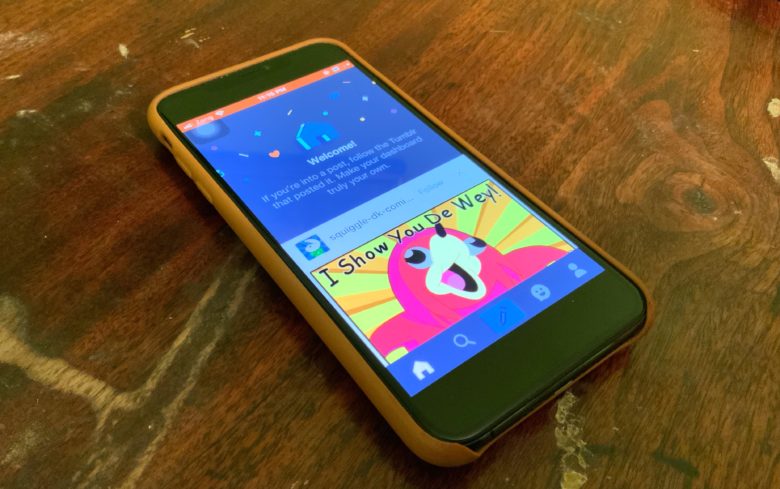 The Tumblr iOS app currently can’t be installed.