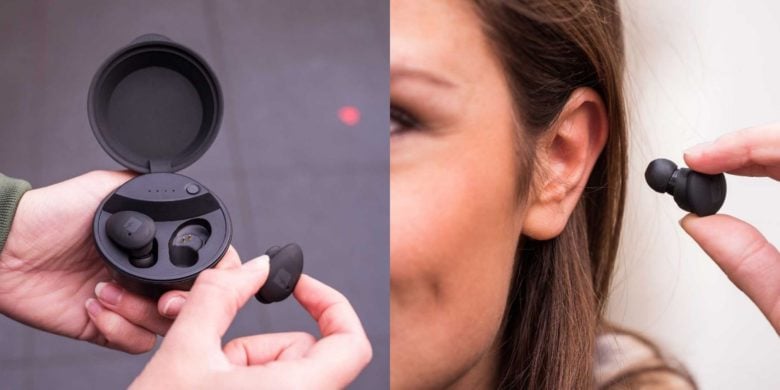 Save money and pocket space with these ultra compact wireless earbuds.
