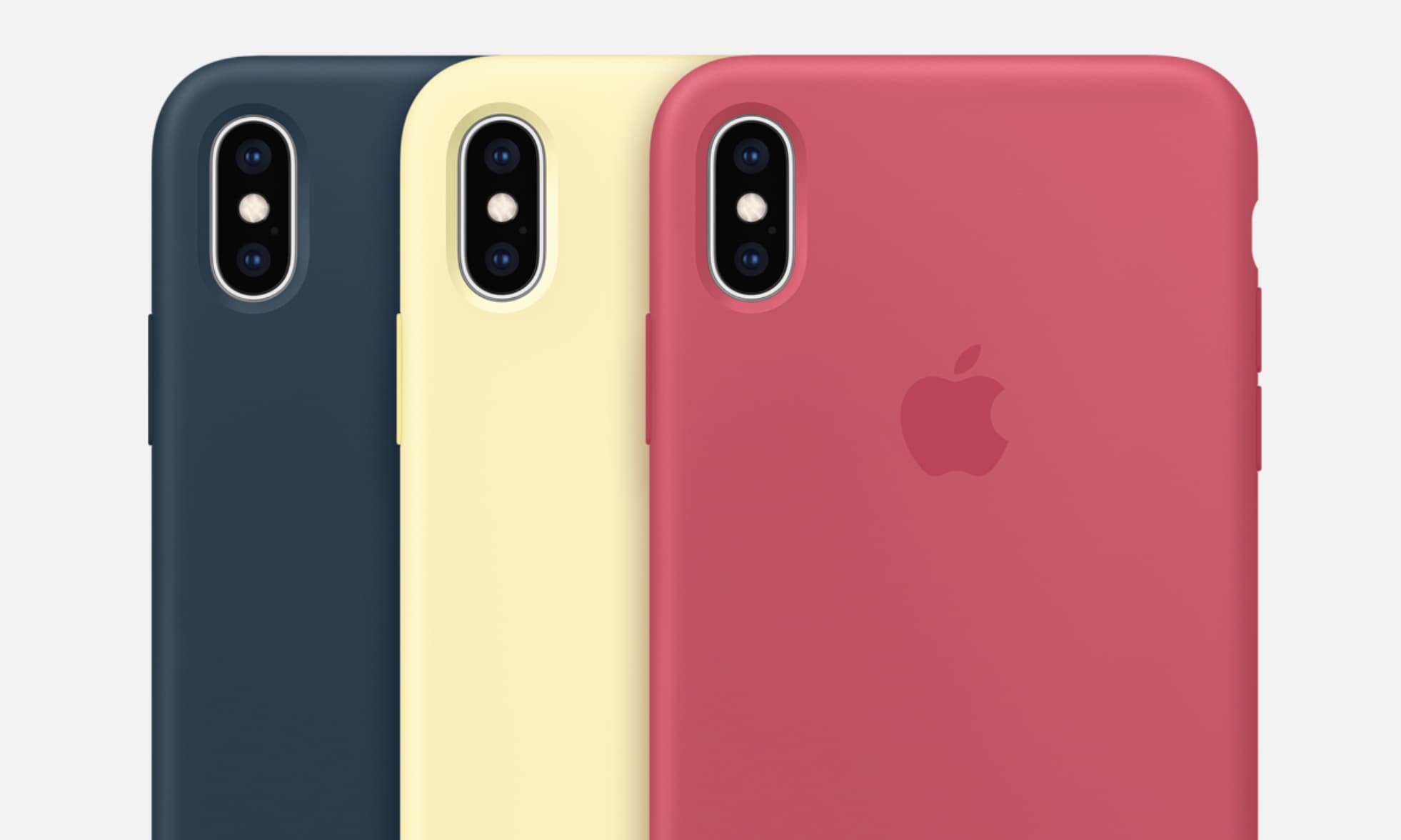 Apple’s new silicone cases for iPhone XS