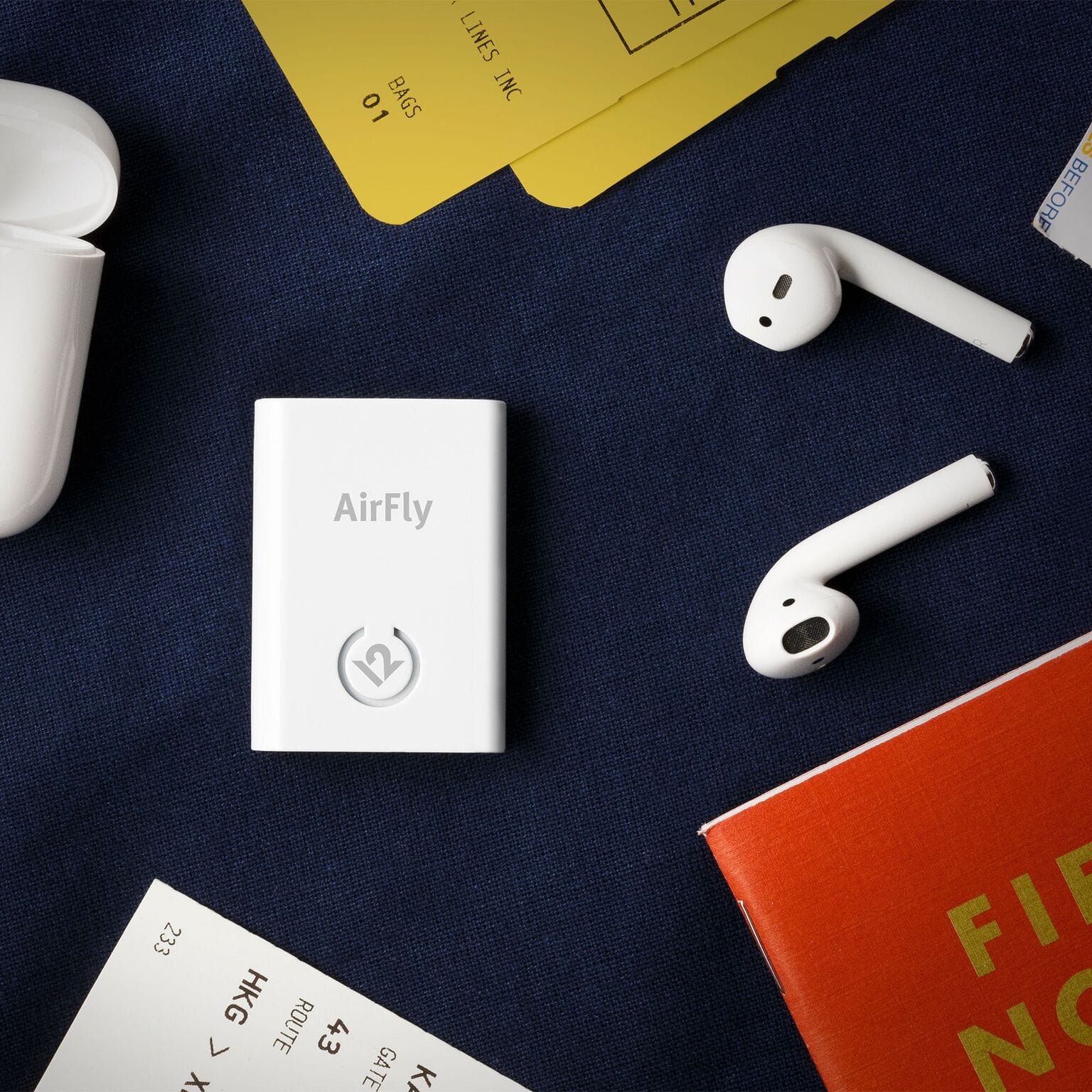 AirFly brings pristine wireless listening to any and every location.