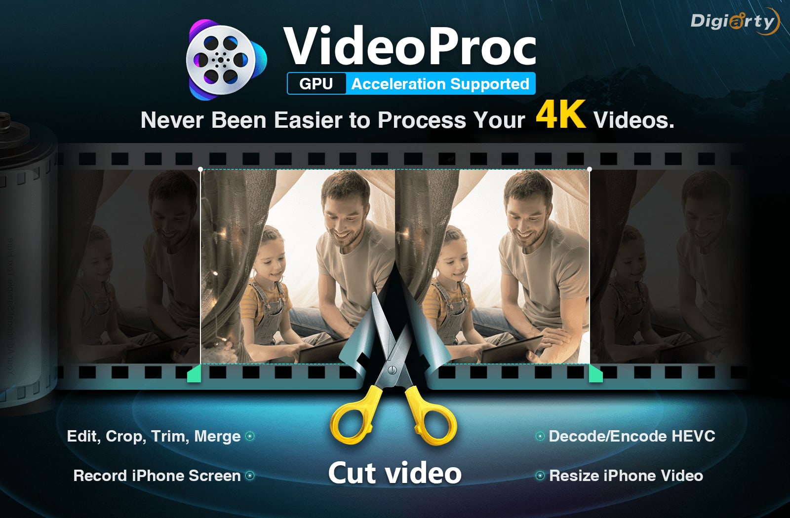 Easy-to-use Mac app VideoProc makes video processing simple.