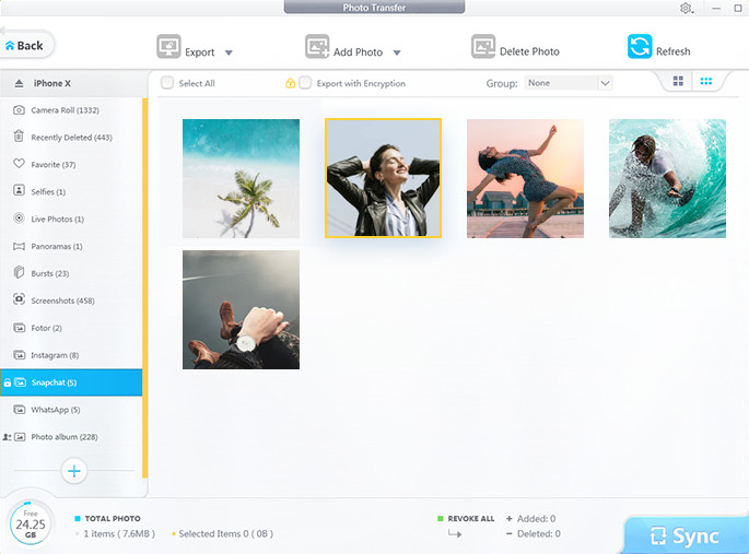 DearMob iPhone Manager makes iOS photo transfers easy.
