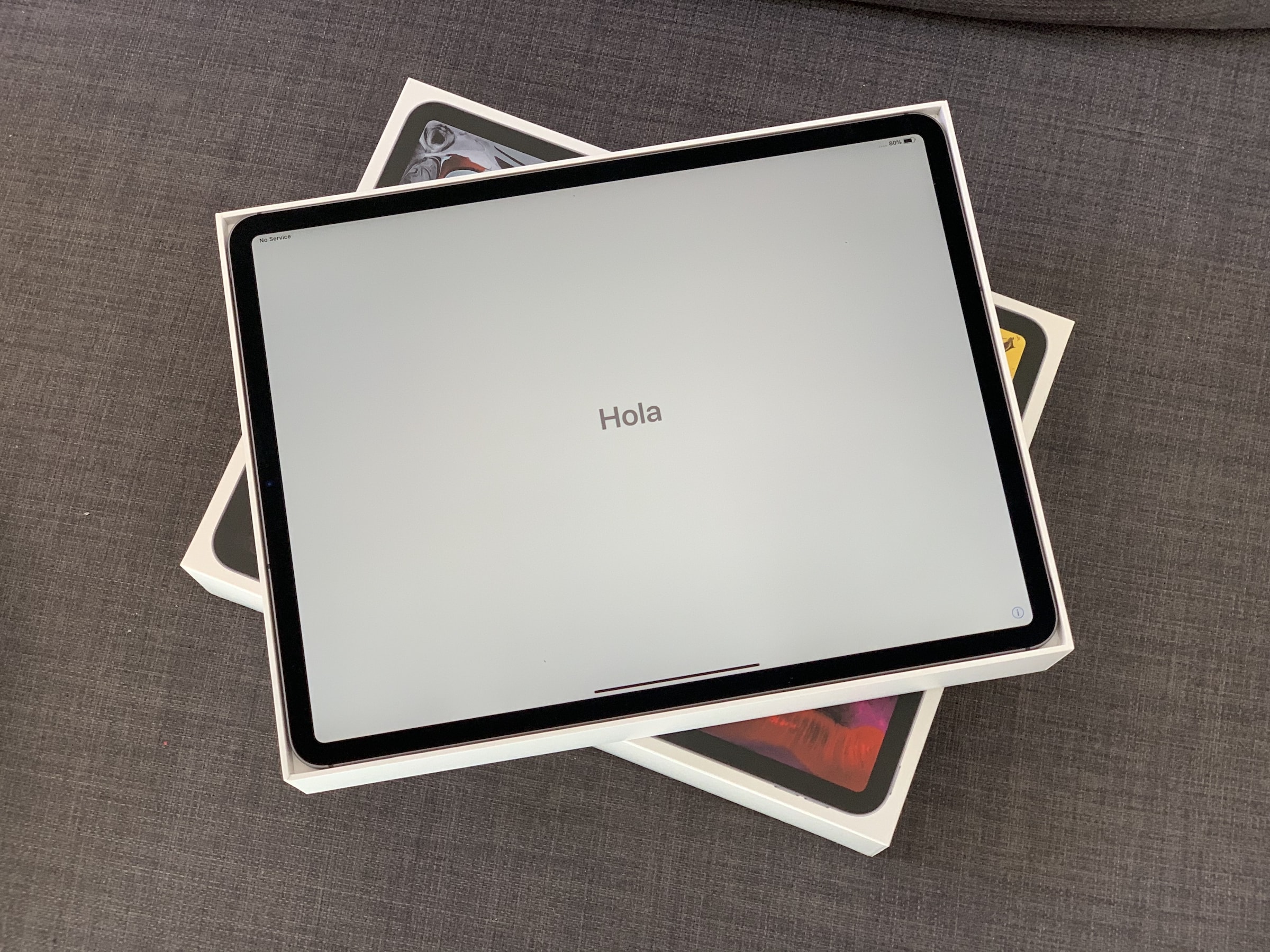 2018 iPad Pro unboxing